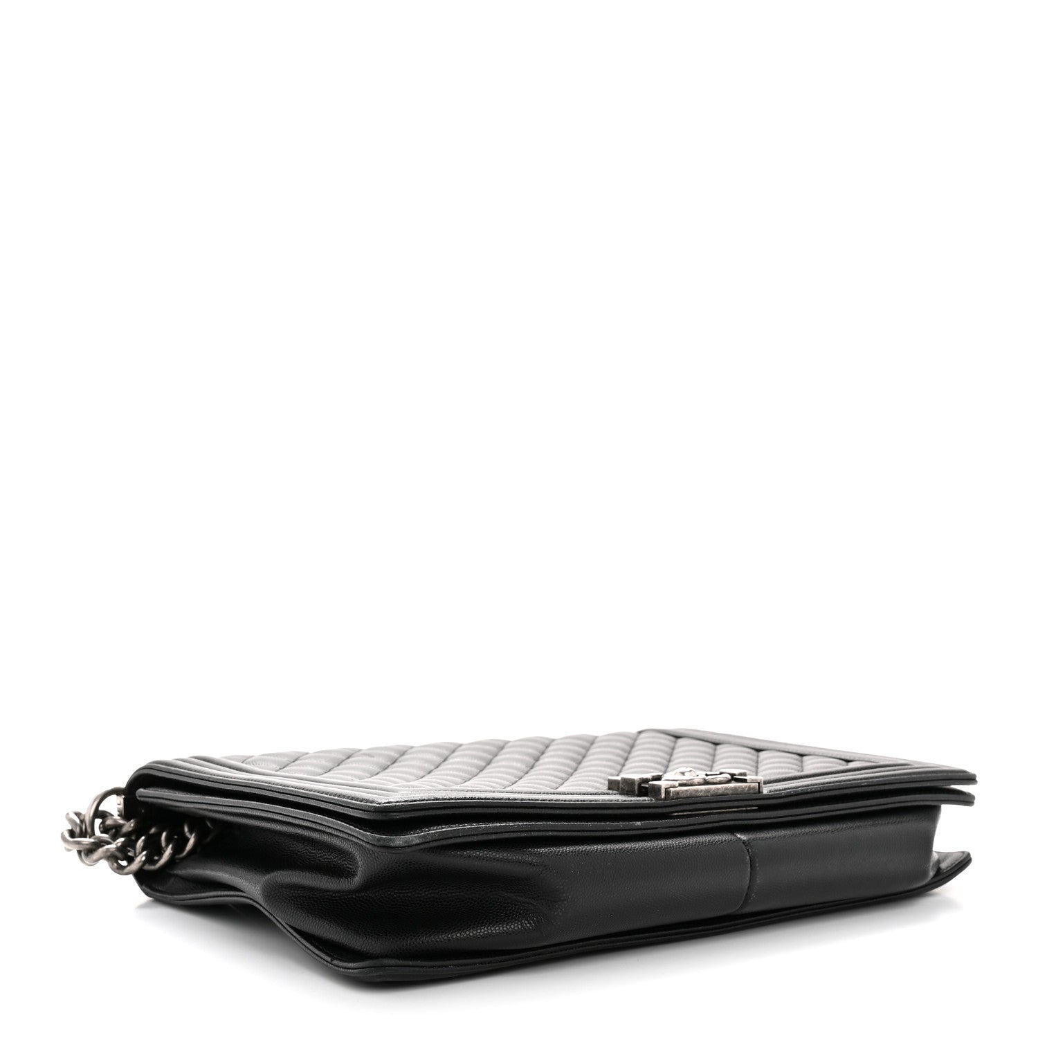 Chanel Caviar Quilted Large Boy Flap Black
