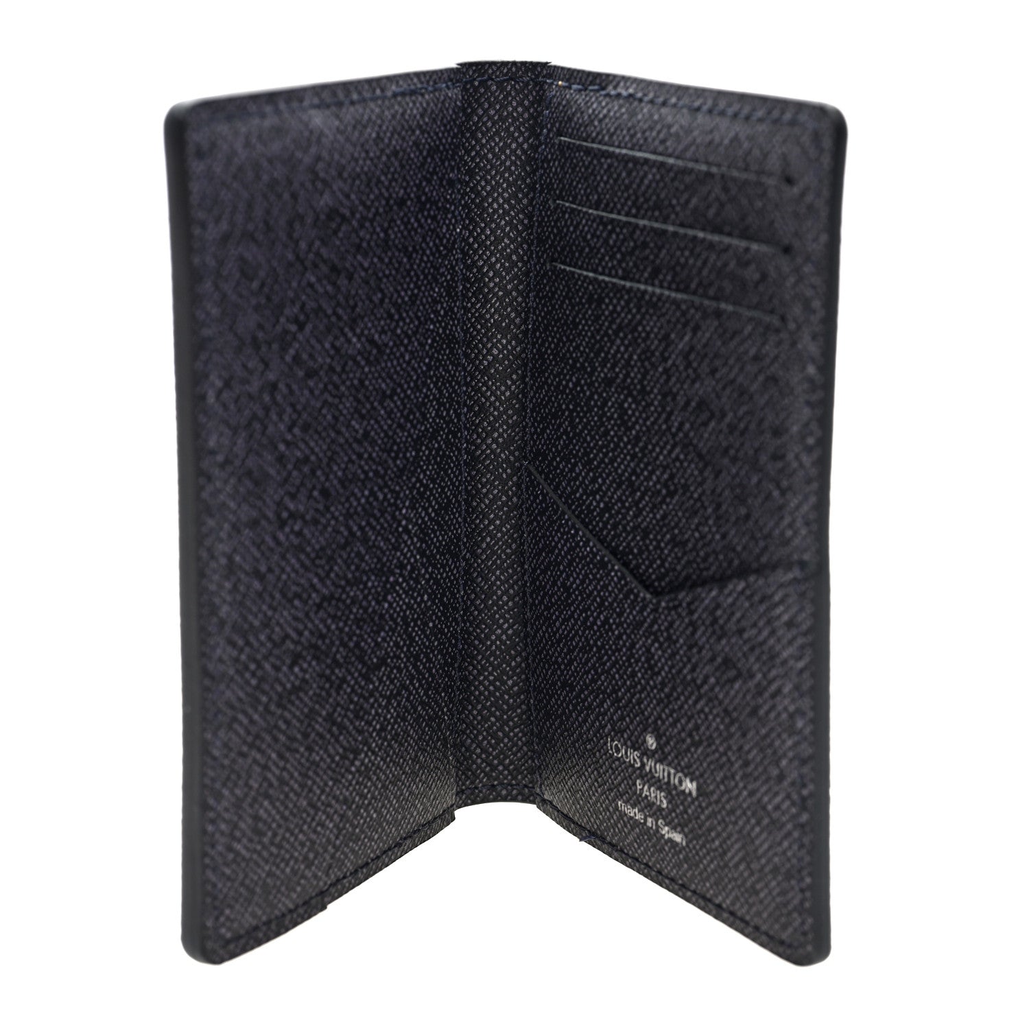 Louis Vuitton Monogram LV Record Pocket Organizer NM Blue