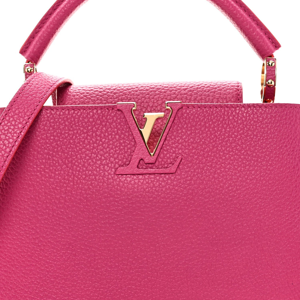 Louis Vuitton Taurillon Capucines BB Hibiscus Poppy