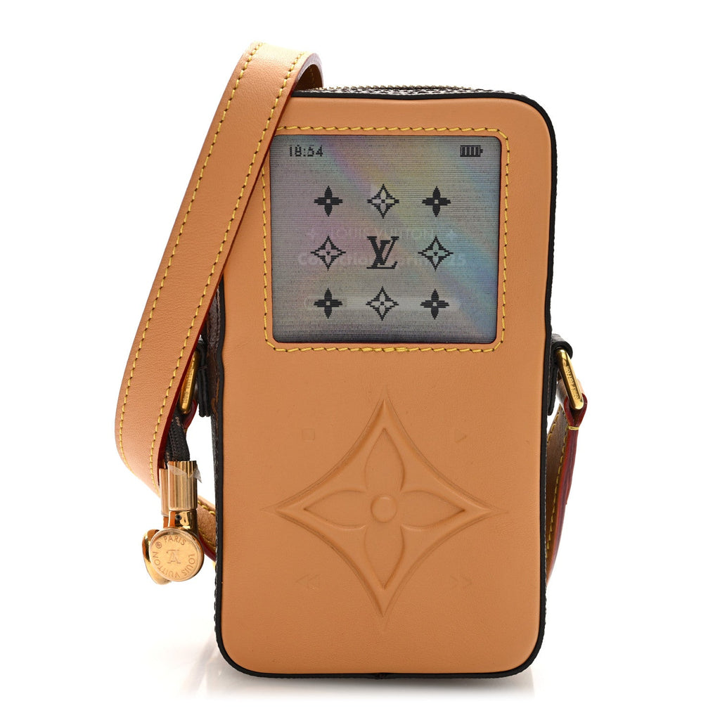 Louis Vuitton Calfskin Monogram Music Player Wearable Wallet