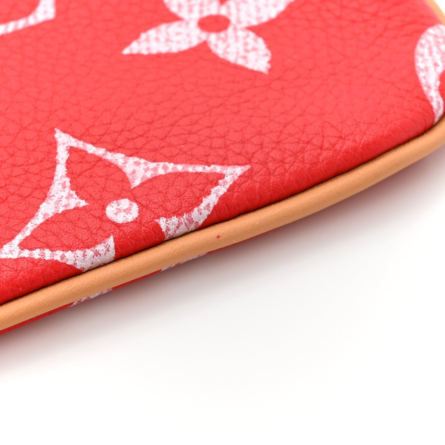 Louis Vuitton Calfskin Monogram Speedy P9 Bandouliere 50 Pochette Red