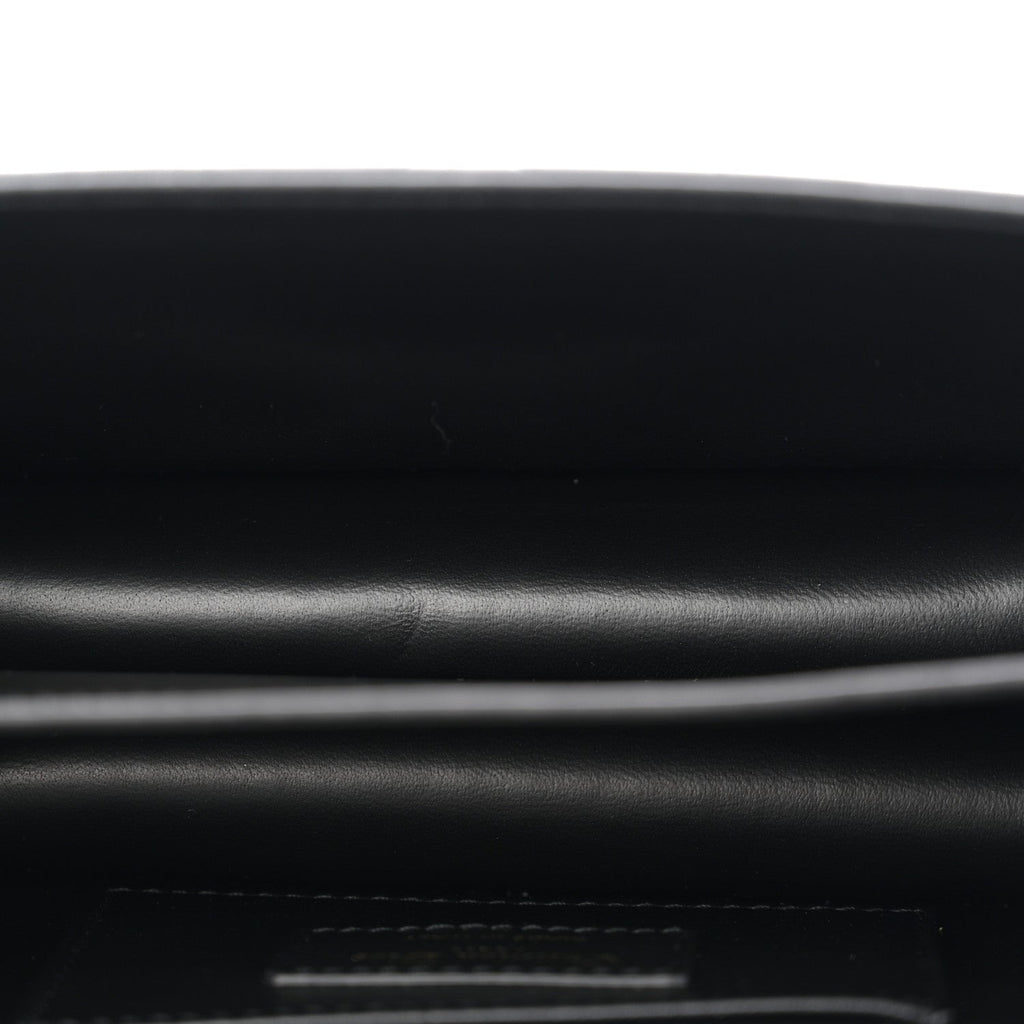 Christian Dior Calfskin Cannage Mini Ange Bag Black