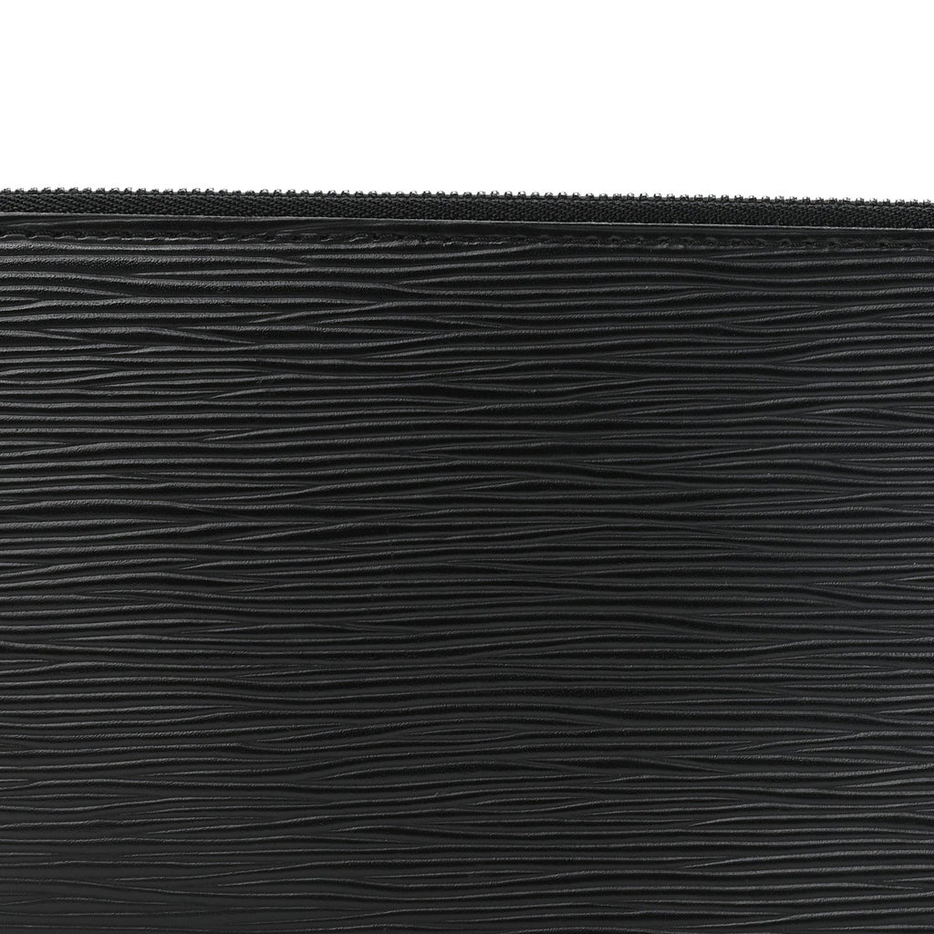 Louis Vuitton Epi Pochette Accessories 24 Black