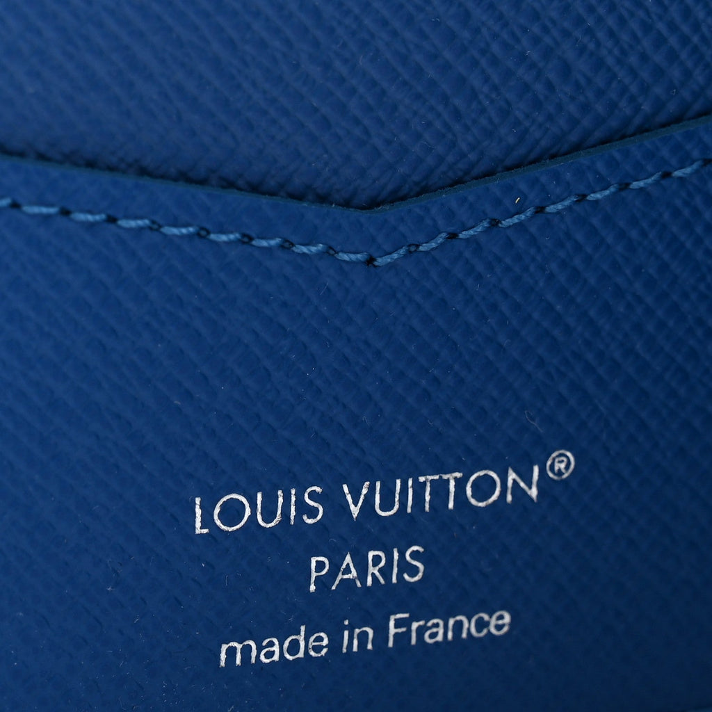 Louis Vuitton Monogram Slender Wallet Basketball Blue