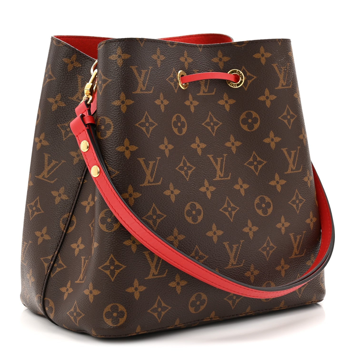 Louis Vuitton Monogram Neonoe MM Coquelicot