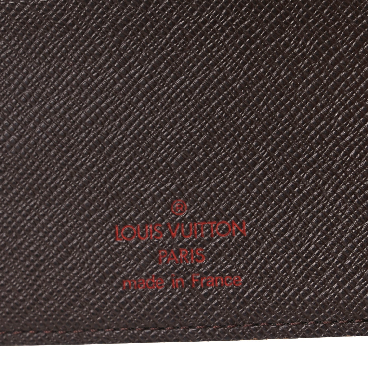 Louis Vuitton Damier Ebene Medium Ring Agenda Cover