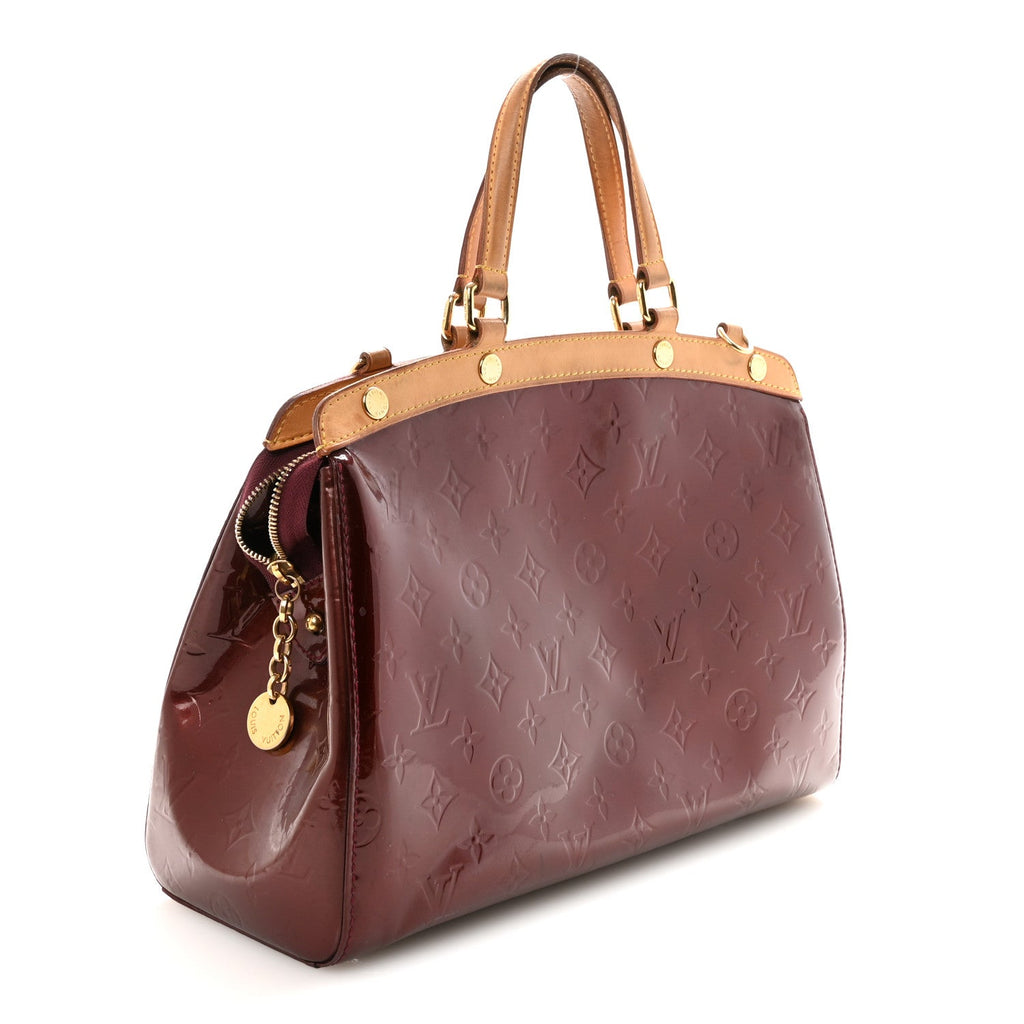 Louis Vuitton Vernis Brea MM Rouge Fauviste