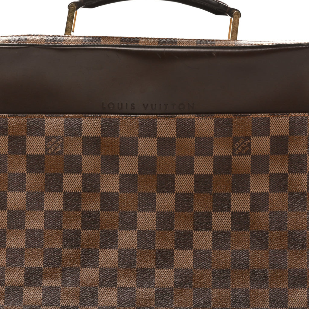 Louis Vuitton Damier Ebene Porte Ordinateur Sabana Computer Case