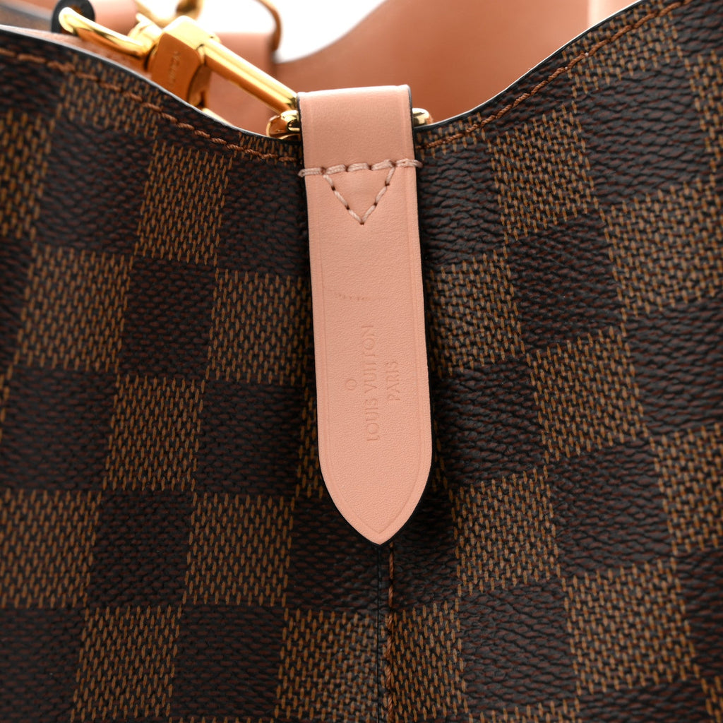 Louis Vuitton Damier Ebene Neonoe MM Venus Pink