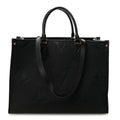 Louis Vuitton Empreinte Monogram Giant Onthego MM Black