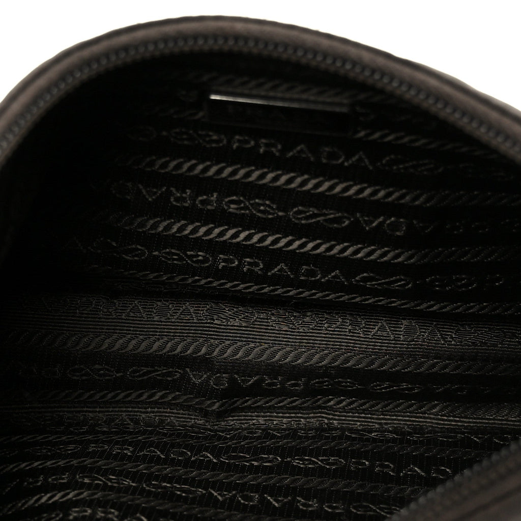Prada Tessuto Nylon Mini Re-Edition 2000 Bag Caffe