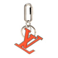 Louis Vuitton LV Soft Bag Charm Key Holder Orange