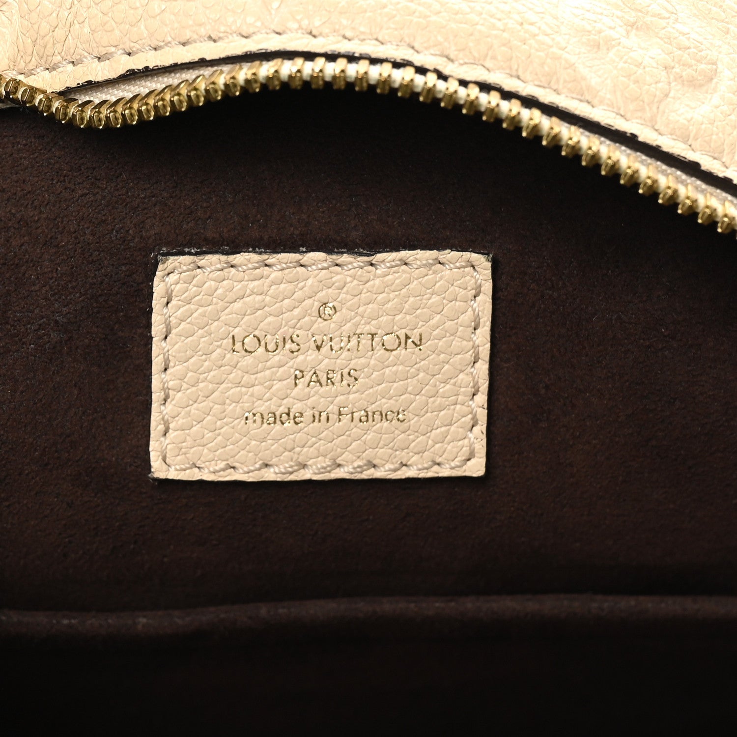 Louis Vuitton Empreinte Boite Chapeau Souple MM Creme