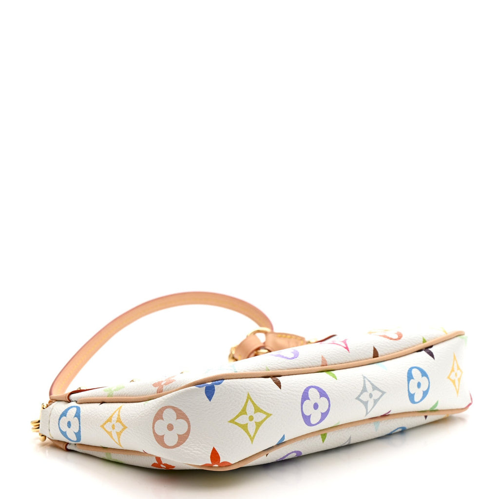 Louis Vuitton LV X TM Monogram Multicolor Pochette Accessories White