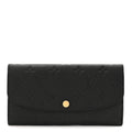 Louis Vuitton Empreinte Emilie Wallet Black Dune