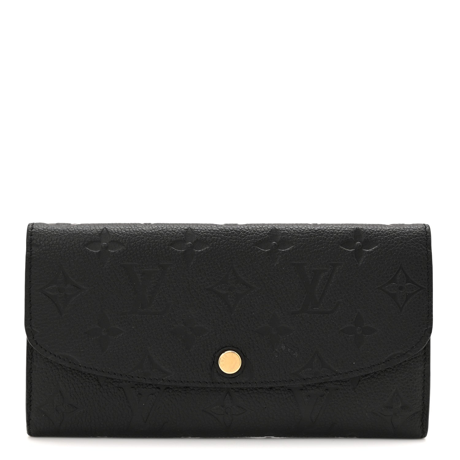 Louis Vuitton Empreinte Emilie Wallet Black Dune