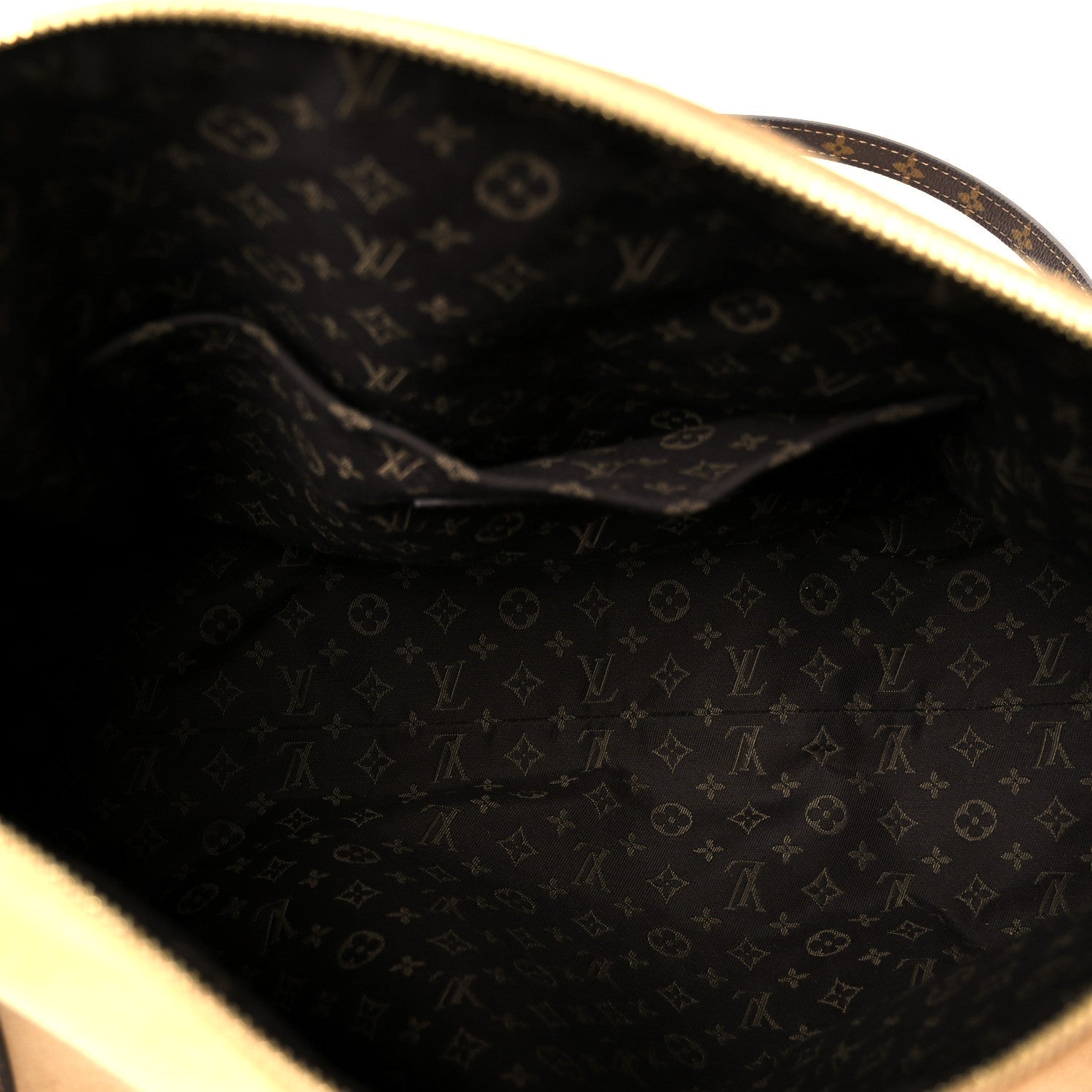 Louis Vuitton Suede Monogram Express MM Hazelnut