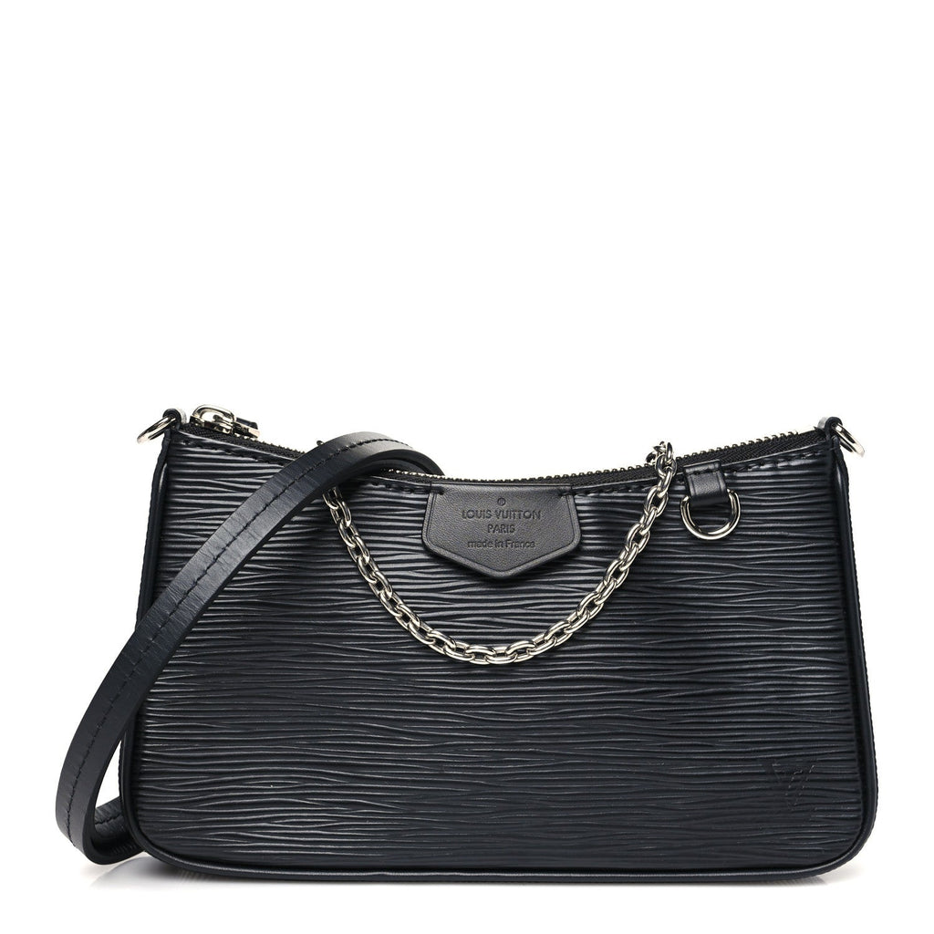 Louis Vuitton Epi Easy Pouch On Strap Black