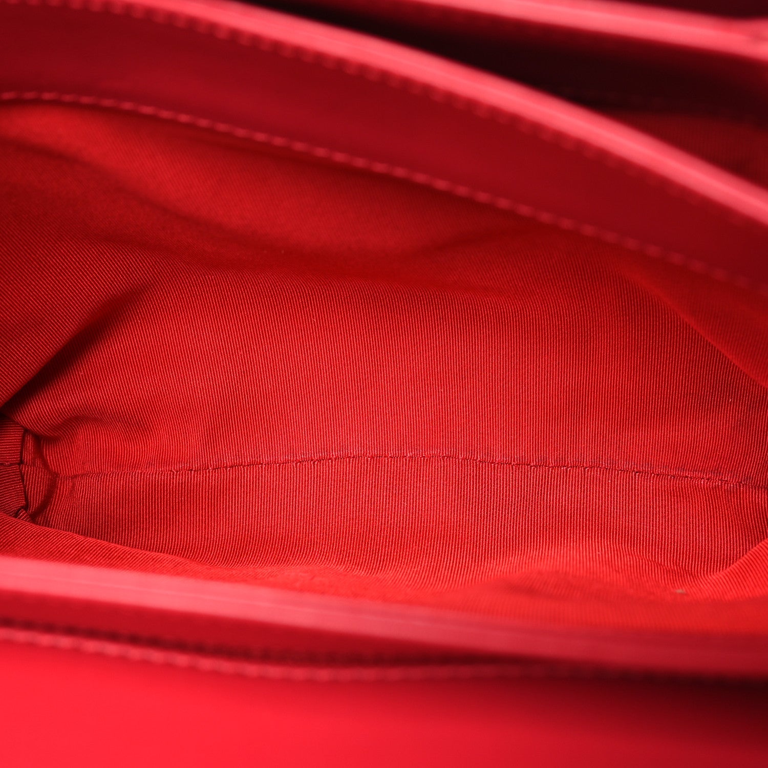 Chanel Calfskin Small Tramezzo Flap Red