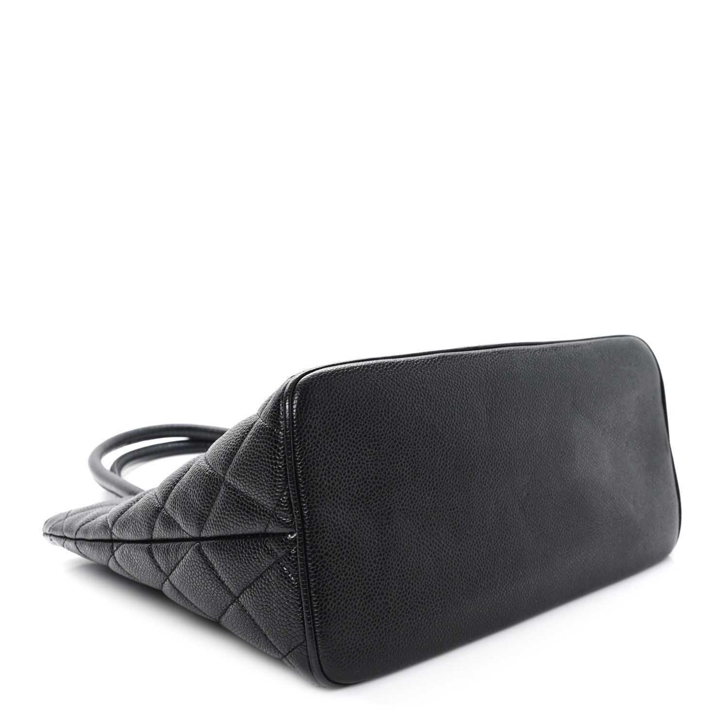 Chanel Caviar Quilted Medallion Tote Black