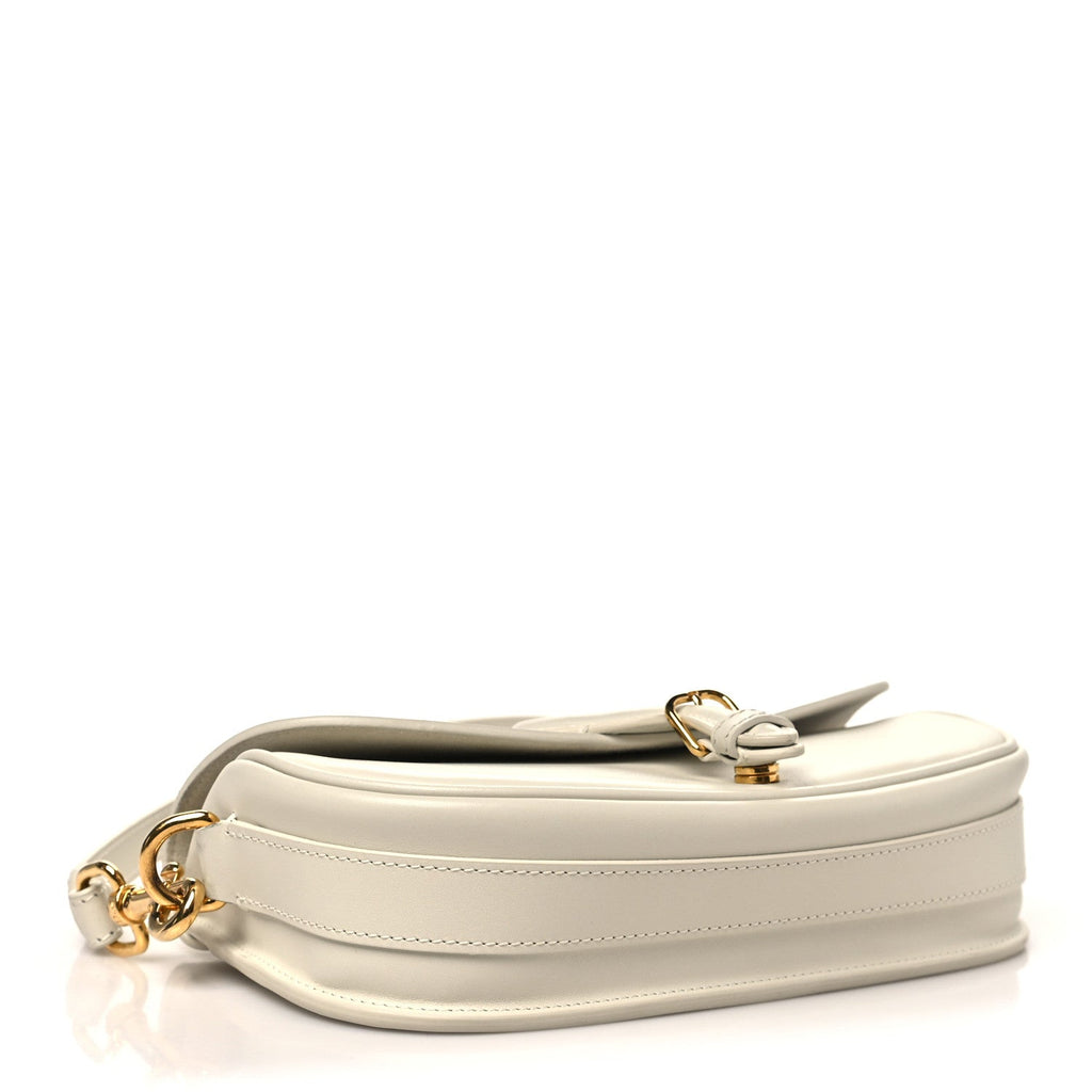 Christian Dior Box Calfskin East West Bobby Bag Latte