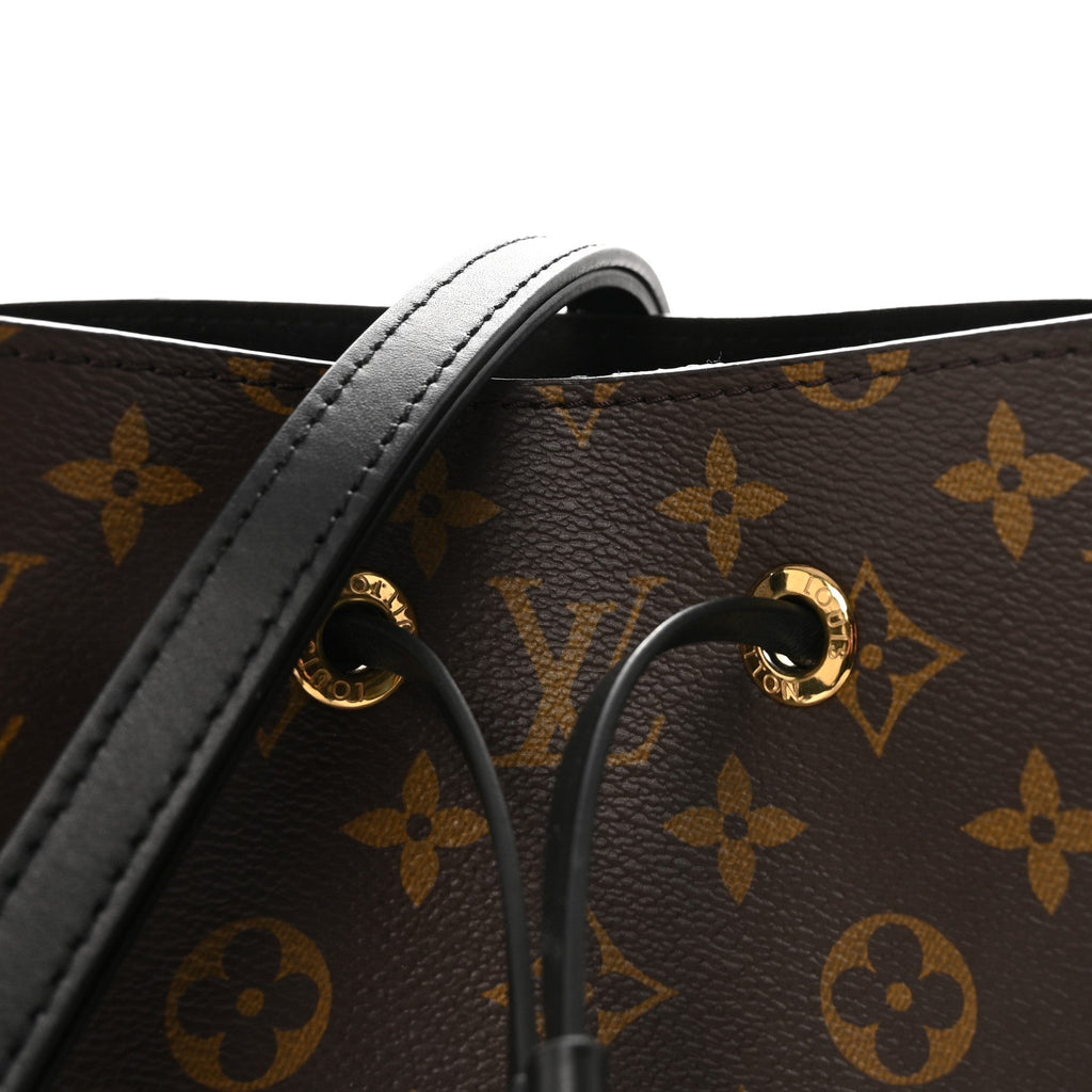 Louis Vuitton Monogram Neonoe MM Black