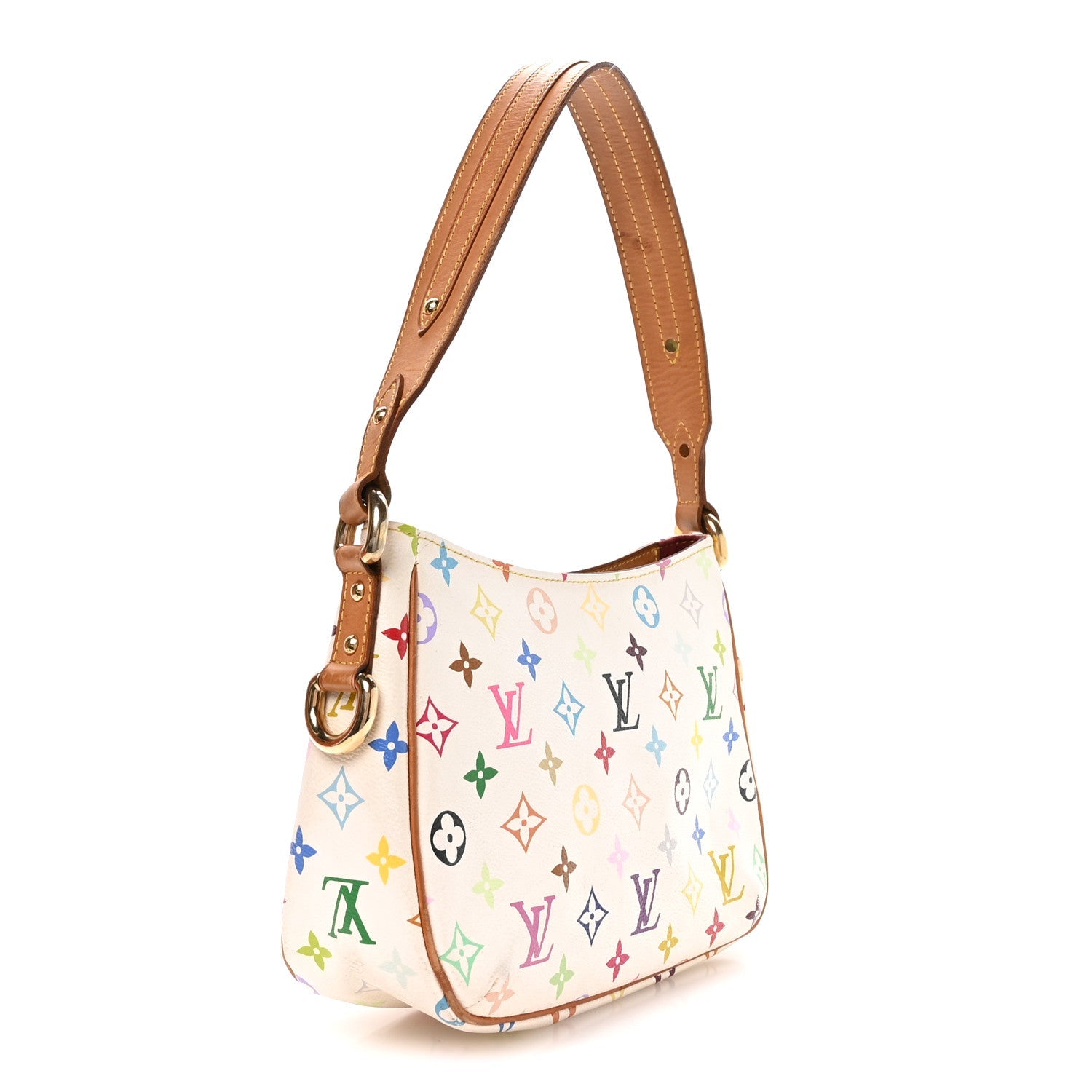 Louis Vuitton Monogram Multicolor Lodge PM White