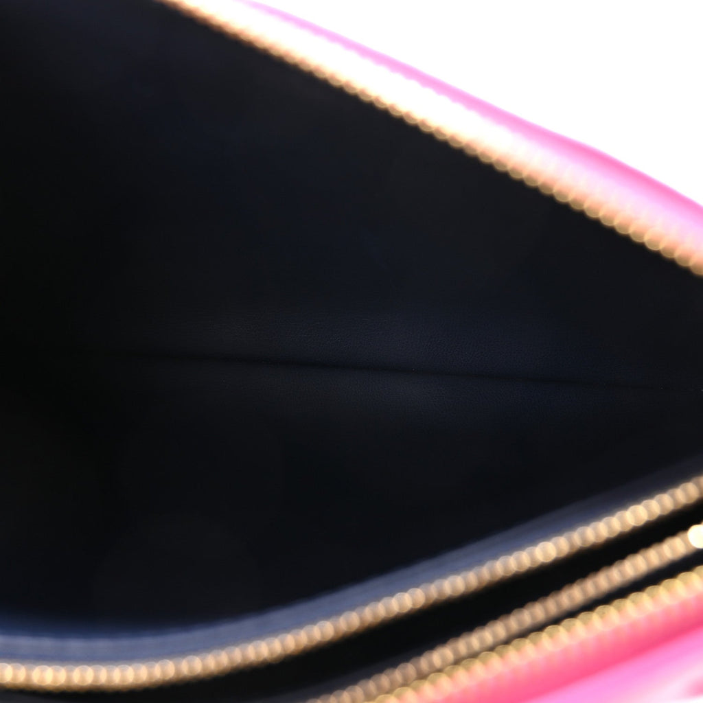 Louis Vuitton Lambskin Embossed Monogram Coussin PM Rose Miami