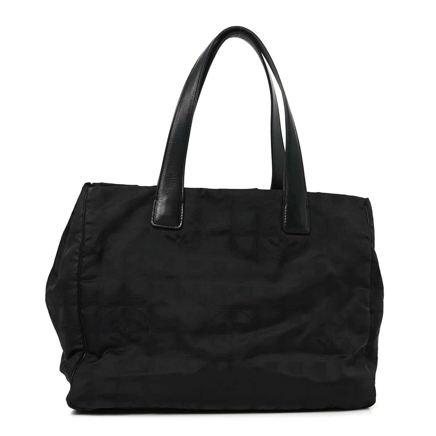 Chanel Nylon Large Travel Tote Black