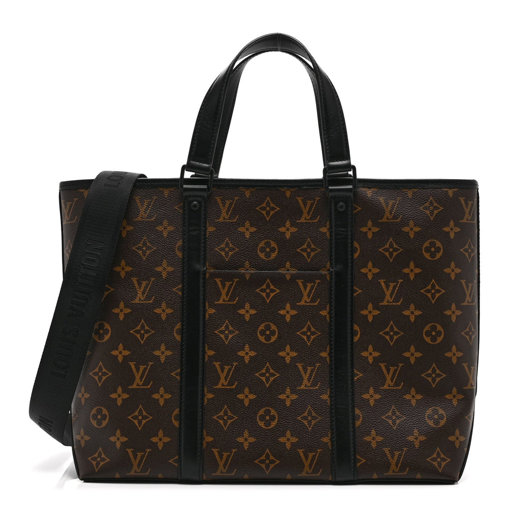 Louis Vuitton Monogram Macassar Weekend Tote PM
