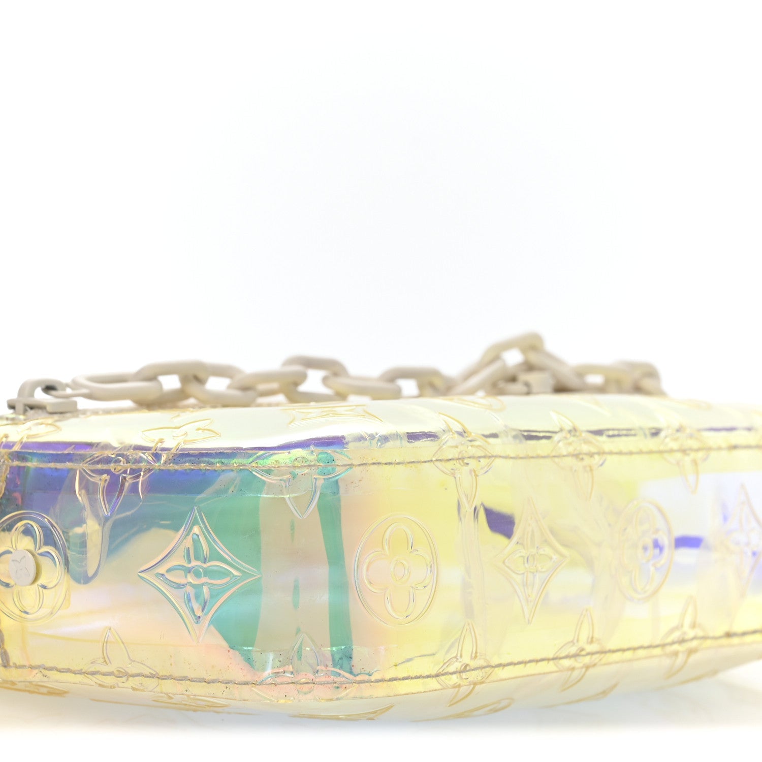 Louis Vuitton PVC Monogram Pochette Volga Iridescent Prism
