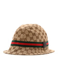 Gucci Monogram Web Bucket Hat M Brown