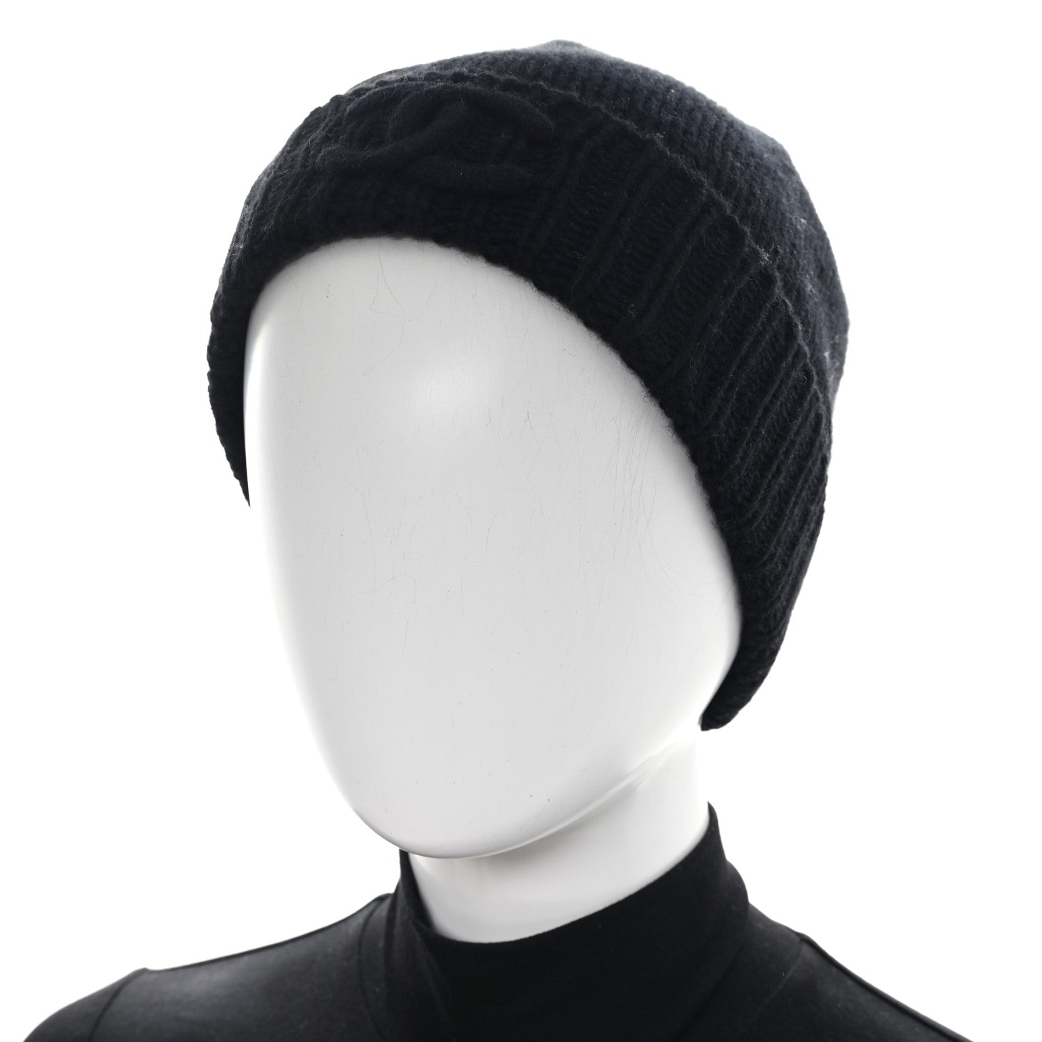 Cashmere CC Beanie Hat Black