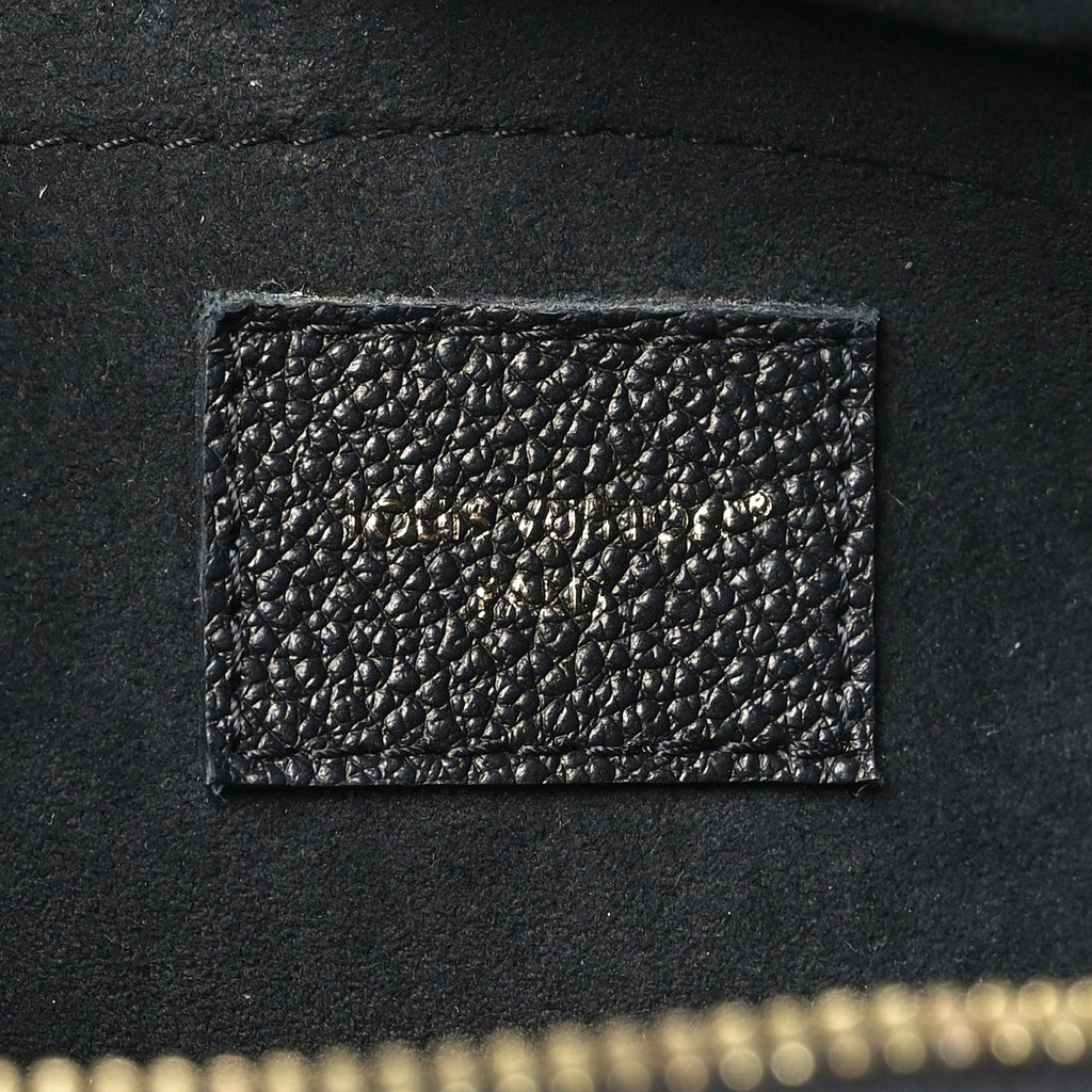 Louis Vuitton Empreinte Monogram Giant Speedy Bandouliere 20 Black