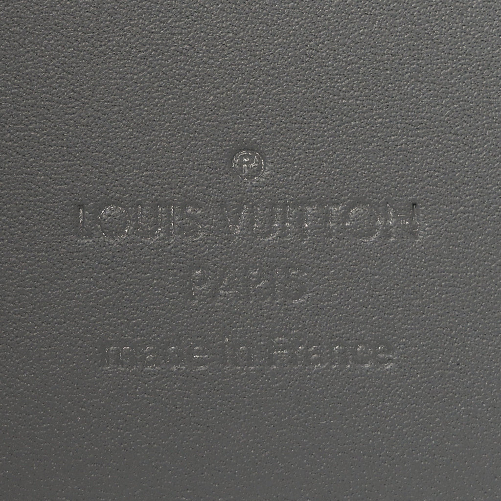 Louis Vuitton Calfskin Monogram Shadow Pocket Organizer Antarctic Grey