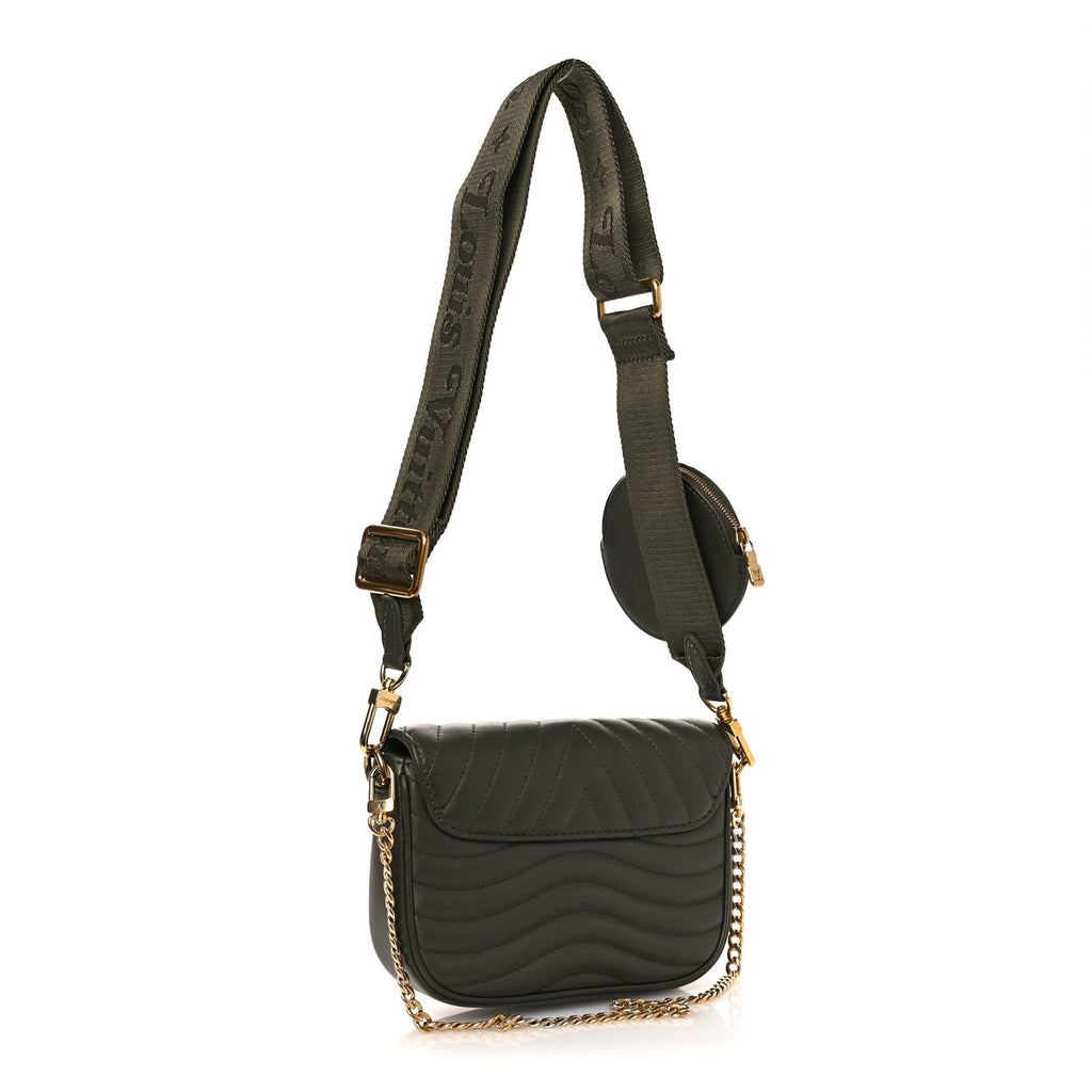 Louis Vuitton Calfskin New Wave Multi Pochette Kaki