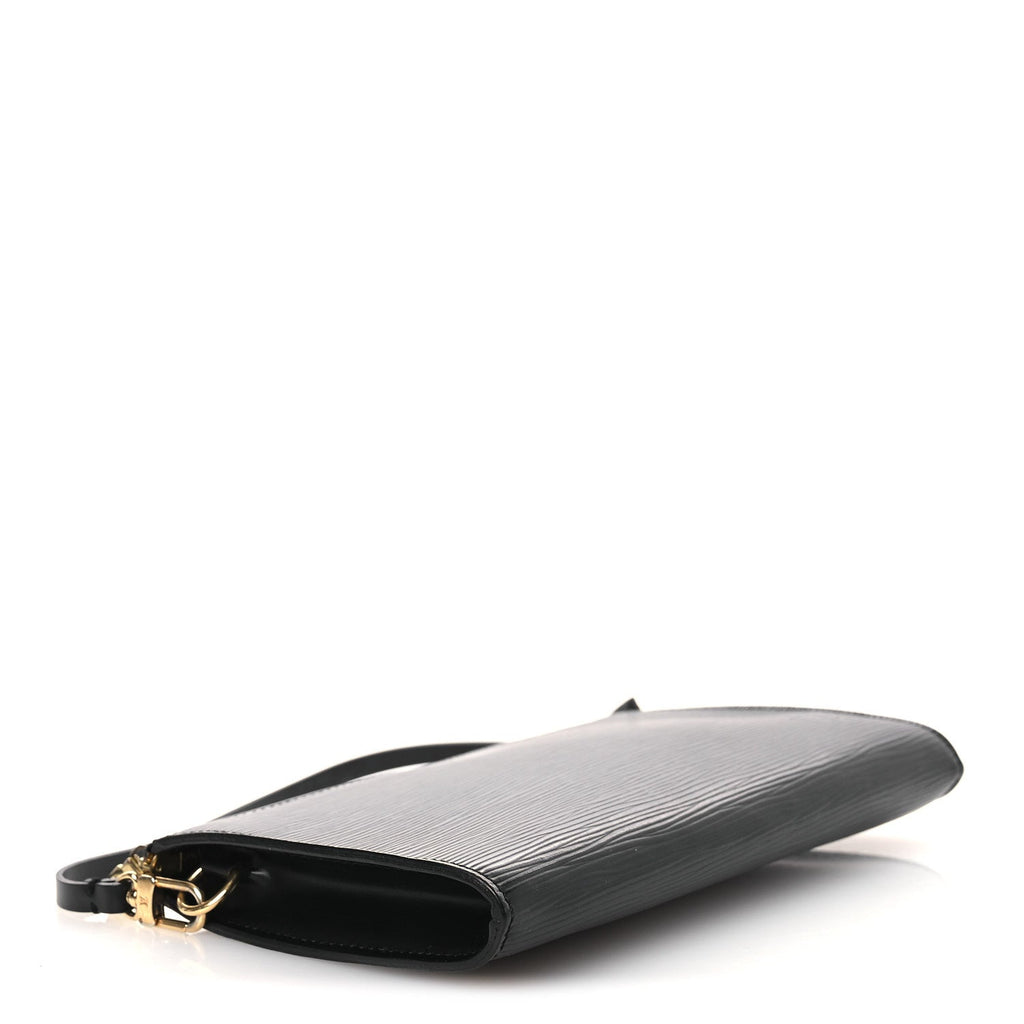 Louis Vuitton Epi Pochette Accessories 24 Black