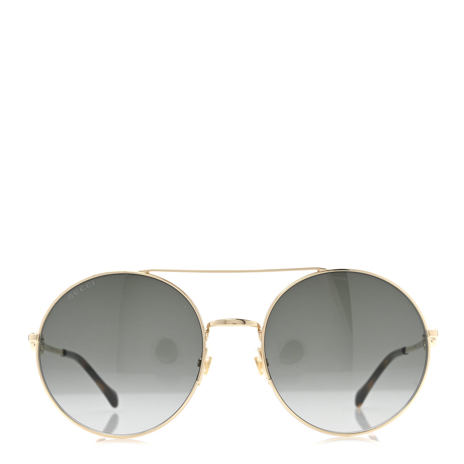 Gucci Round Horsebit Sunglasses GG0878S Gold