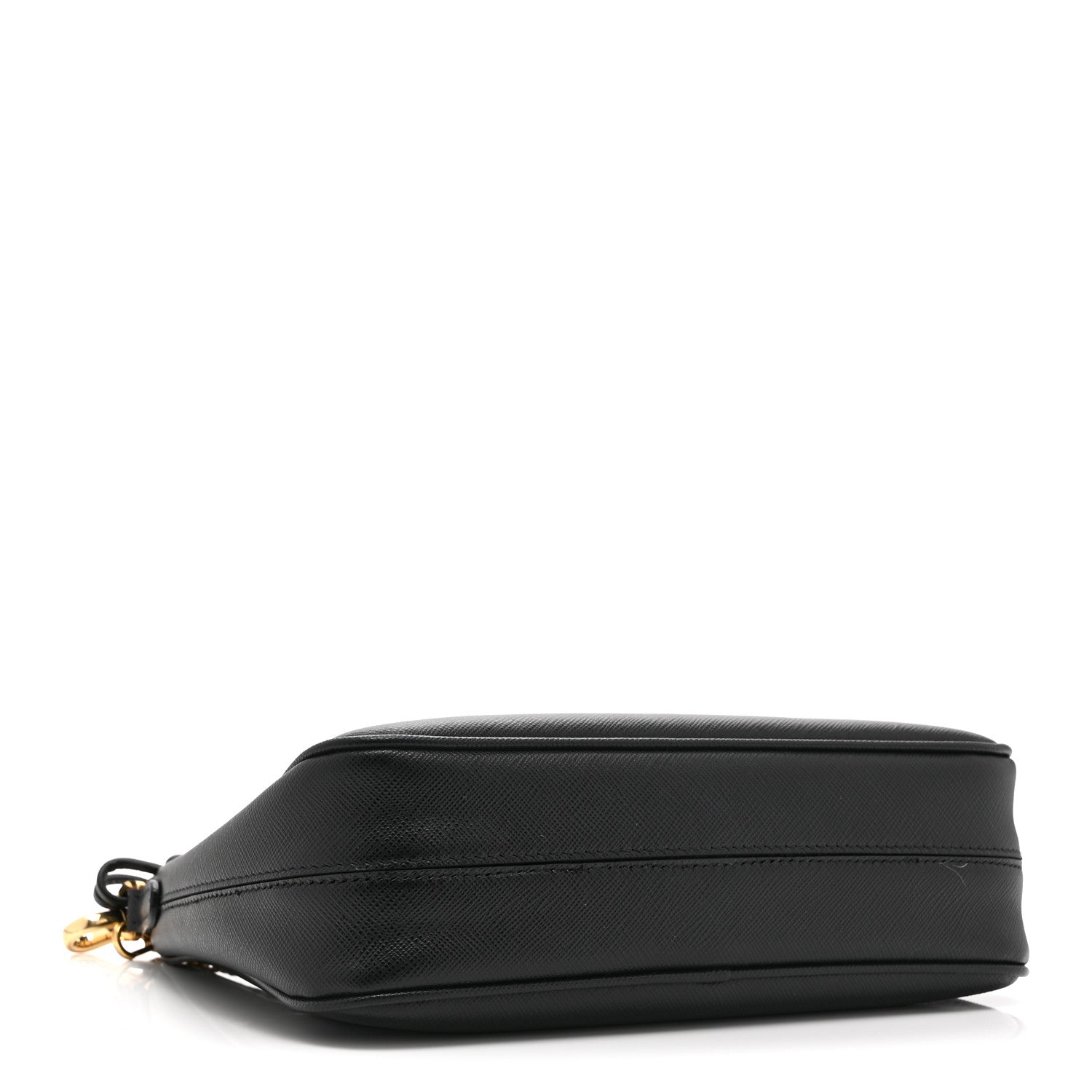 Prada Saffiano Lux Re-Edition 2005 Shoulder Bag Black