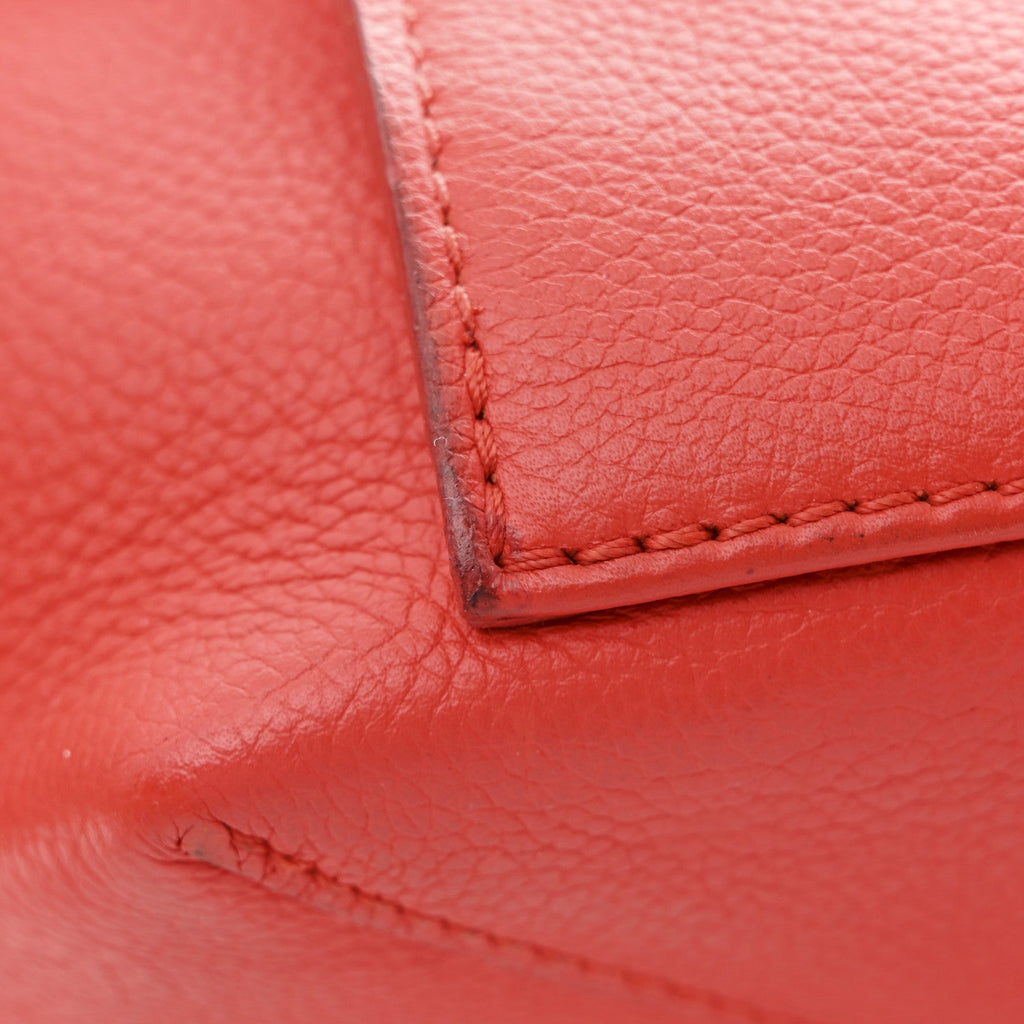Louis Vuitton Calfskin Lockme PM Rouge