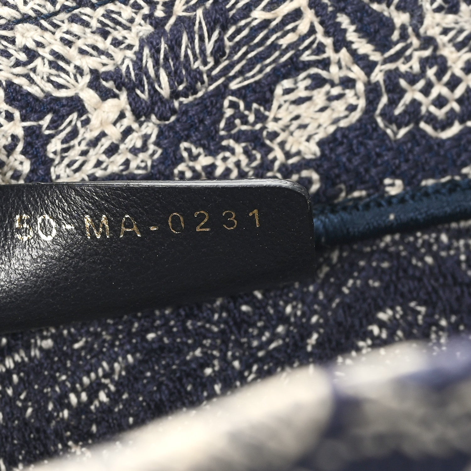 Christian Dior Canvas Embroidered Large Dioriviera Toile De Jouy Reverse Book Tote Blue