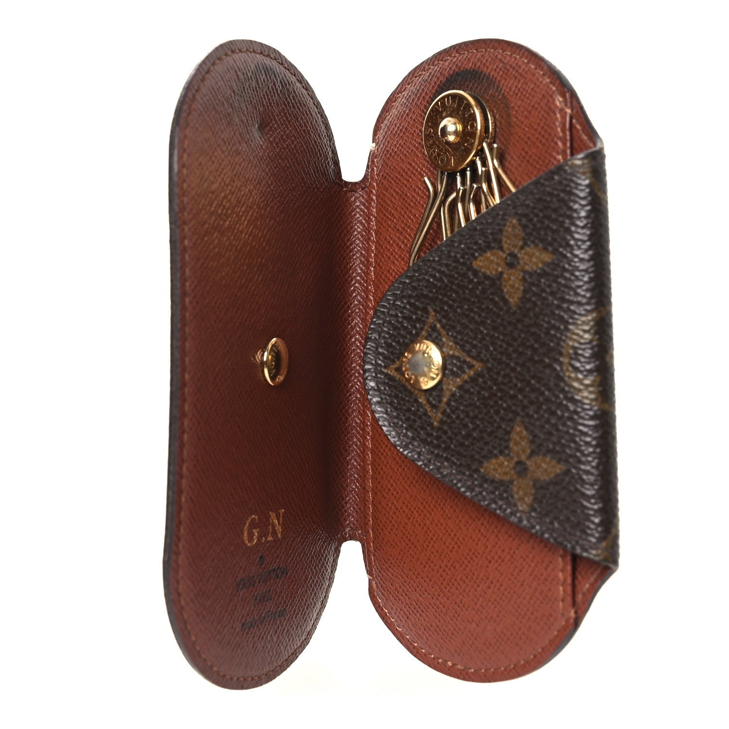 Louis Vuitton Monogram Round Key Holder GM