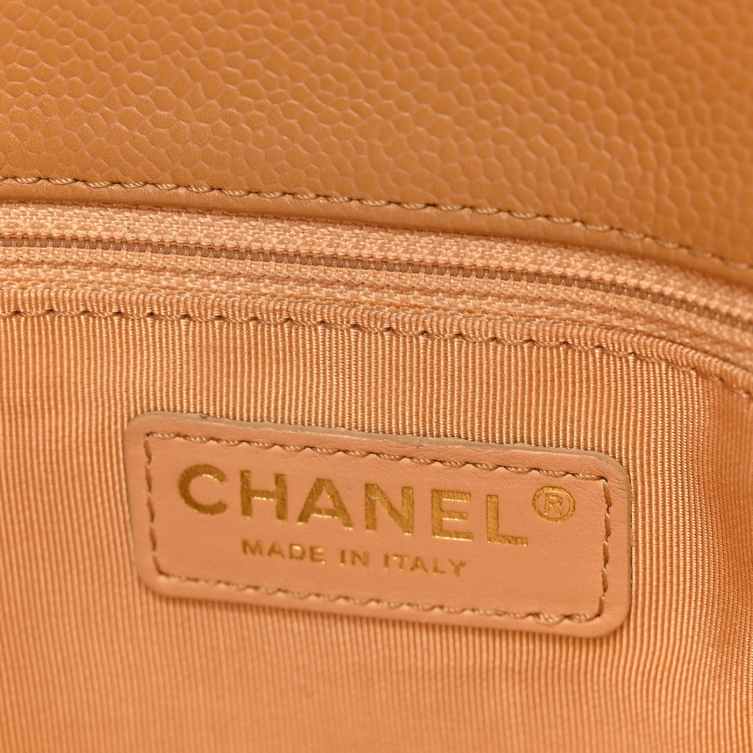 Chanel Caviar Quilted Grand Shopping Tote GST Beige