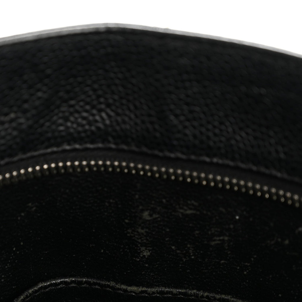 Chanel Caviar Quilted Medallion Tote Black