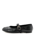Lambskin Mary Jane Flats 36.5 Black
