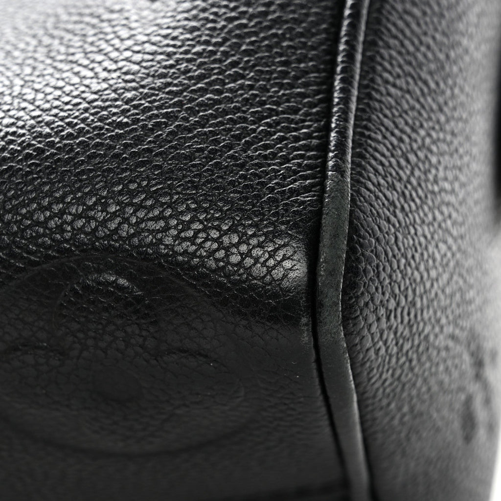 Louis Vuitton Empreinte Monogram Giant Speedy Bandouliere 20 Black