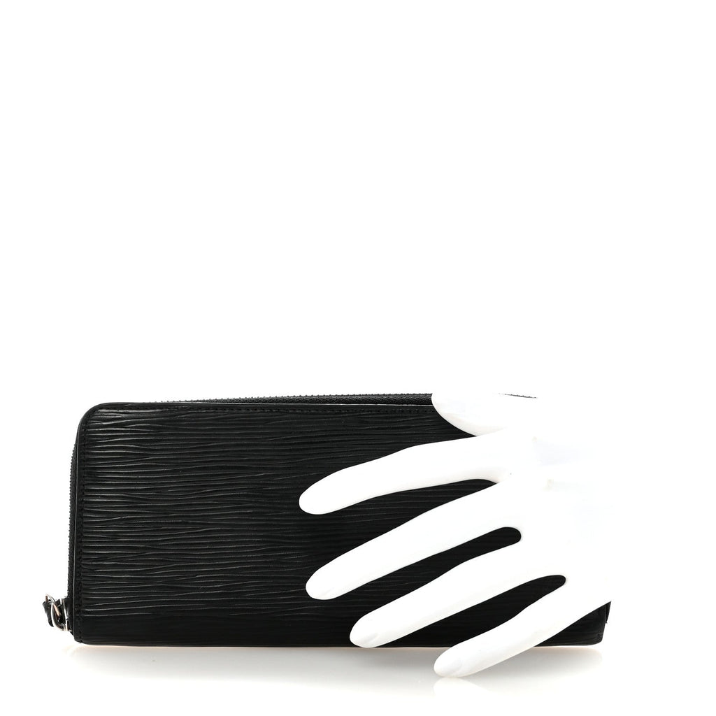 Louis Vuitton Epi Clemence Wallet Black