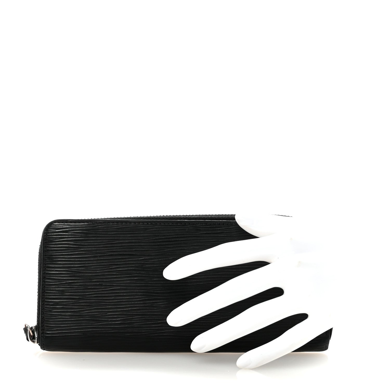 Louis Vuitton Epi Clemence Wallet Black