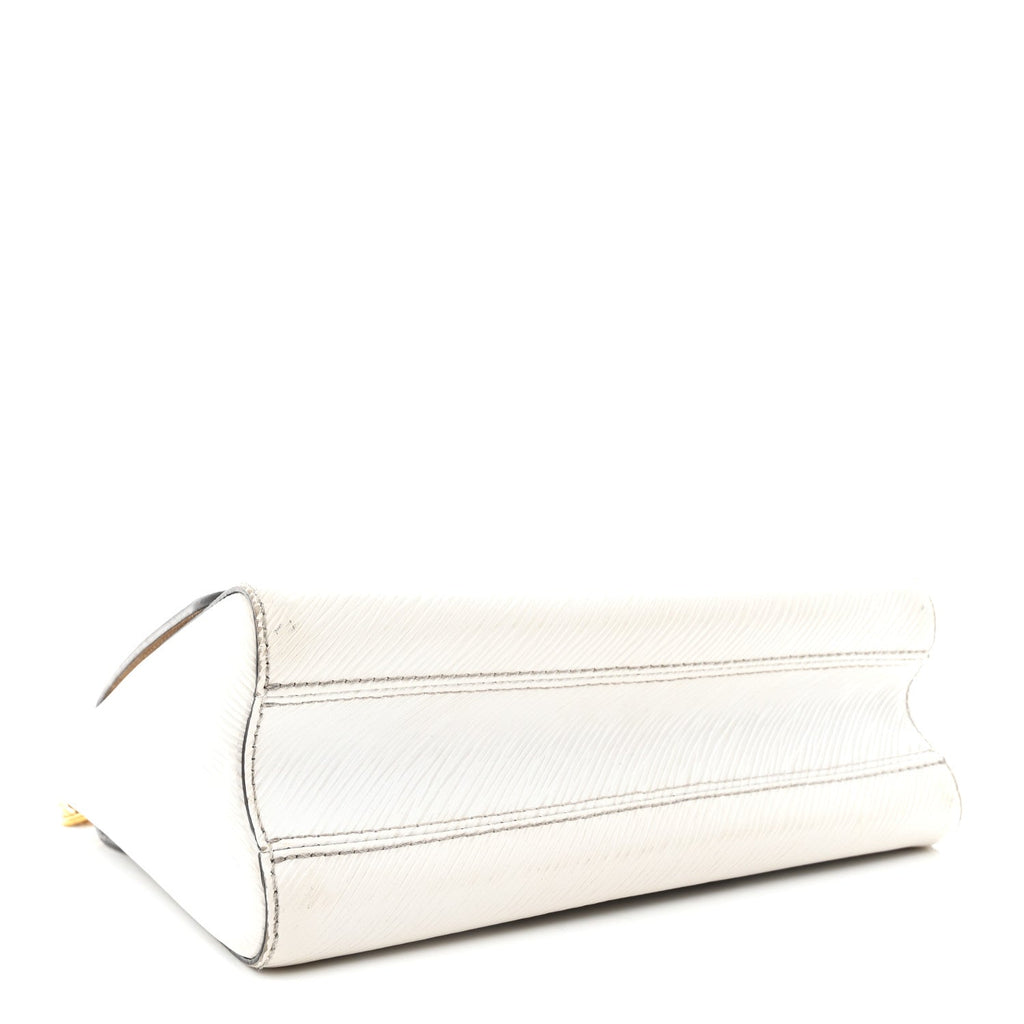 Louis Vuitton Epi Twist Shoulder Bag MM White