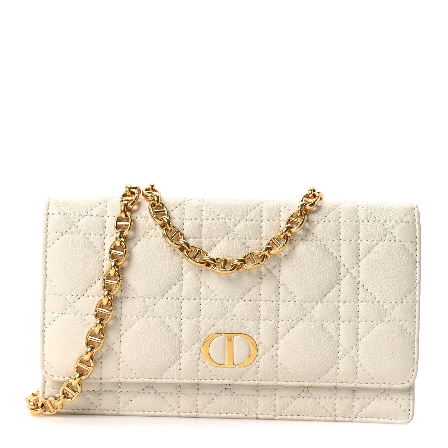 Christian Dior Supple Calfskin Caro Belt Bag Latte